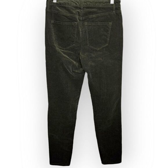 Talbots Corduroy Jegging in Deep Moss Green size 4 - Picture 3 of 8